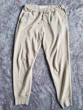 Abercrombie & Fitch Men's Tan Drawstring Essential Cinched Sweatpant/ Joggers, S